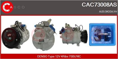 COMPRESOR CLIMATIZARE CASCO CAC73008AS