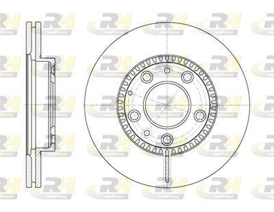 Тормозной диск ROADHOUSE 6767.10 для BESTURN (FAW) B50