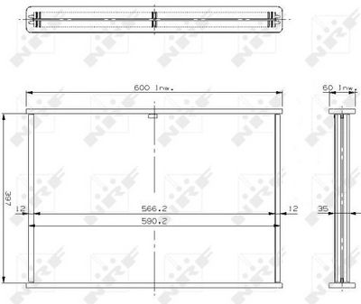 RETEA RADIATOR RACIRE MOTOR NRF 17451 1