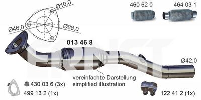 ABGASROHR ERNST 013468