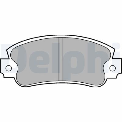 Brake Pad Set, disc brake LP353