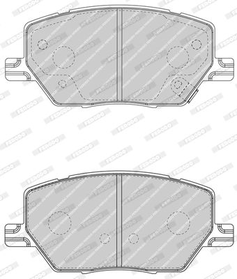 SET PLACUTE FRANA FRANA DISC FERODO FDB4688 2