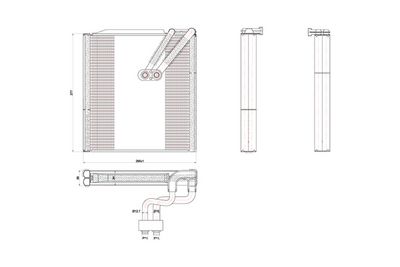 EVAPORATOR AER CONDITIONAT WALKER WEV00065 7