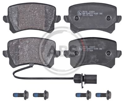 Комплект тормозных колодок, дисковый тормоз A.B.S. 35132 для AUDI Q3