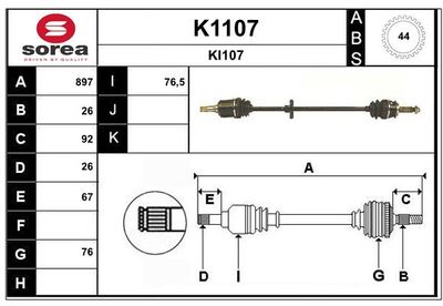 PLANETARA SNRA K1107