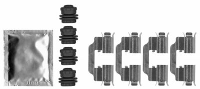 Комплектующие, колодки дискового тормоза TEXTAR 82548400 для OPEL ADAM