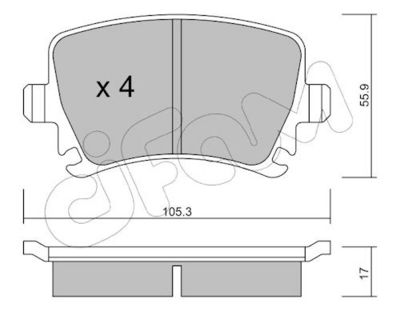 SET PLACUTE FRANA FRANA DISC