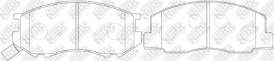 NiBK PN1328 Тормозные колодки и сигнализаторы для TOYOTA LITEACE Wagon (YM2_, CM2_, KM2_) 1.8 D (CM20_) NiBK PN1328 Тормозные колодки и сигнализаторы для TOYOTA LITEACE Wagon (YM2_, CM2_, KM2_) 1.8 D (CM20_)
