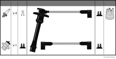 SET CABLAJ APRINDER Herth+Buss Jakoparts J5382006 1