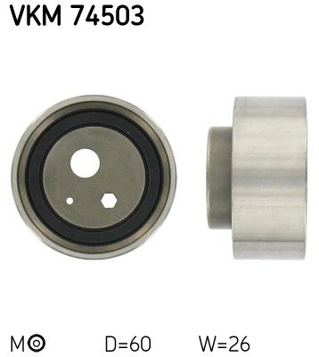 SKF VKM 74503 Натяжной ролик ремня ГРМ  для KIA CARNIVAL II (GQ) 2.5 V6