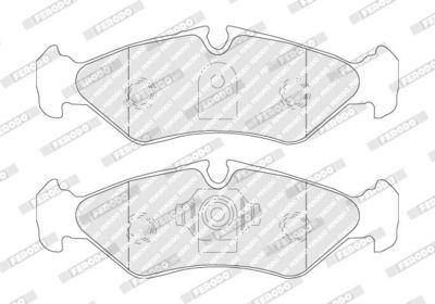 BREMSBELAGSATZ SCHEIBENBREMSE FERODO FVR1039 1