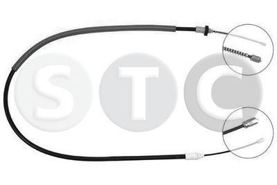 Тросик, cтояночный тормоз STC T480371 для RENAULT CLIO