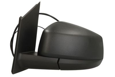 Zijspiegel Links (elektrisch, in reliëf, met verwarming, aerial) past: FORD TRANSIT / TOURNEO CONNECT III VW CADDY V 09.20-