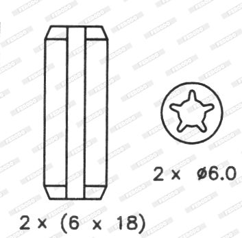 Brake Shoe Set FSB199