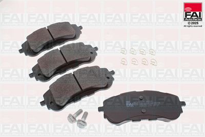 Zestaw klocków hamulcowych, hamulce tarczowe FAI AUTOPARTS BP231