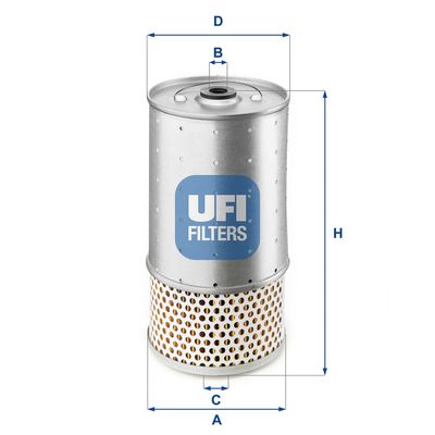UFI 25.528.00 Масляный фильтр  для SSANGYONG  (Сан-янг Муссо)