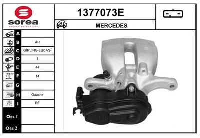 BREMSSATTEL SNRA 1377073E