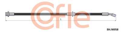 COFLE 92.BH.NI058 Тормозной шланг  для NISSAN MICRA II (K11) 1.0 i 16V