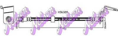 KAWE H5632Q Тормозной шланг  для FORD  (Форд Маверикk)