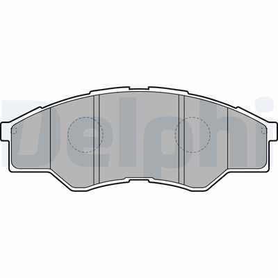 Brake Pad Set, disc brake LP2060