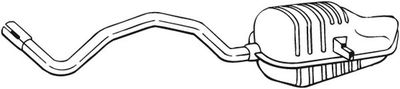 BOSAL Endschalldämpfer