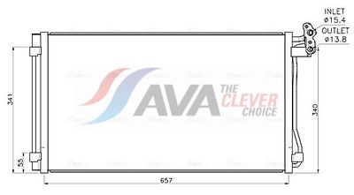 KONDENSATOR KLIMAANLAGE