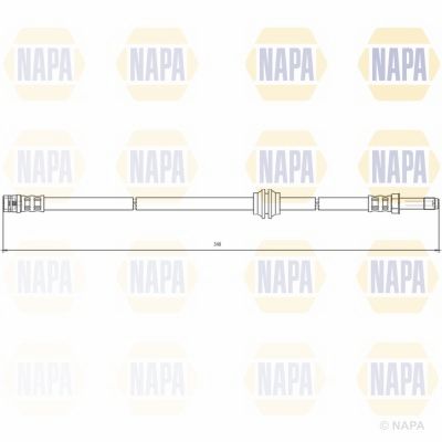 Brake Hose NAPA NBH1104