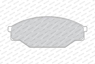 SET PLACUTE FRANA FRANA DISC FERODO FDB318 1