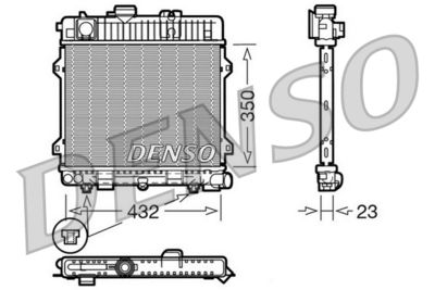 DENSO DRM05028 Крышка радиатора  для BMW 3 (Бмв 3)
