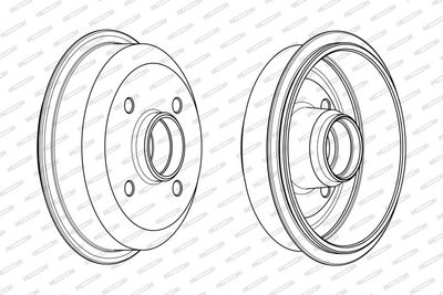 TAMBUR FRANA FERODO FDR329184 3