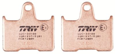 Set placute frana TRW MCB729SH