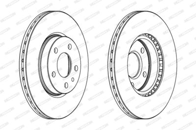 DISC FRANA FERODO DDF827 1