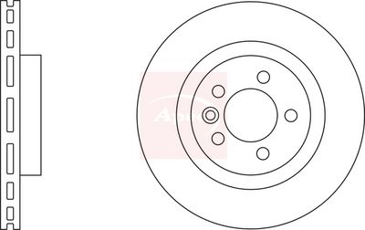 APEC Brake Disc DSK2254