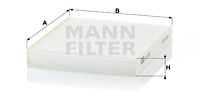 MANN-FILTER CU 19 001 Фільтр салону для KIA (Киа)