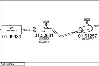 SISTEM DE ESAPAMENT MTS DACI10868A011131