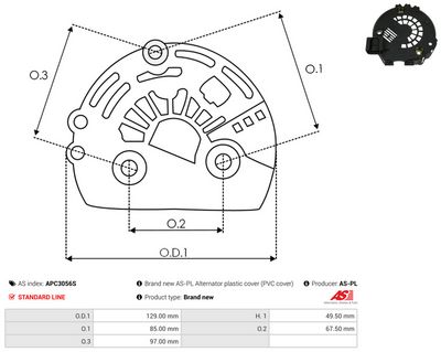 Vorschau Schutzkappe, Generator Ansicht 2