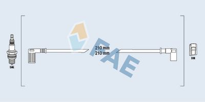 SET CABLAJ APRINDER FAE 85290