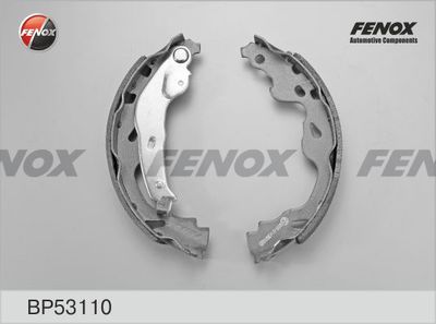 Комплект тормозных колодок FENOX BP53110 для BYD F0