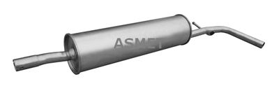 Глушитель выхлопных газов конечный ASMET 03.130 для SEAT Mii