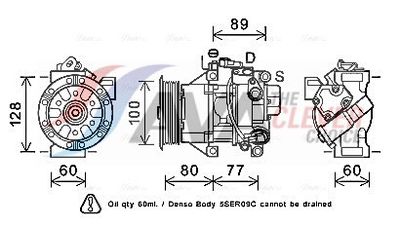 COMPRESOR CLIMATIZARE AVA Clever Choice TOK618
