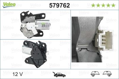 VALEO 579762 Двигатель стеклоочистителя для PEUGEOT 207 (WA_, WC_)