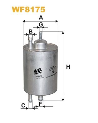 горивен филтър WIX FILTERS WF8175
