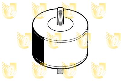 Подвеска, двигатель UNIGOM 395067 для FIAT 124