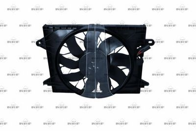 VENTILATOR RADIATOR NRF 470031 2