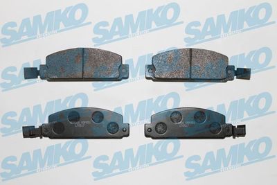 Комплект тормозных колодок, дисковый тормоз SAMKO 5SP051 для MAZDA RX-5