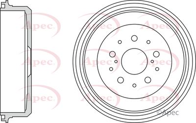 Brake Drum APEC DRM9997