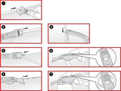 Ks Tools - Sada náradia na stavebné škáry FUGENFIX 7ks