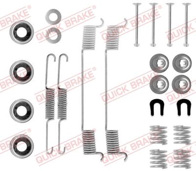 Tillbehörssats, bromsbackar QUICK BRAKE 105-0635