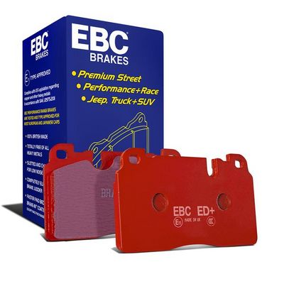 комплект спирачно феродо, дискови спирачки EBC Brakes DP9689