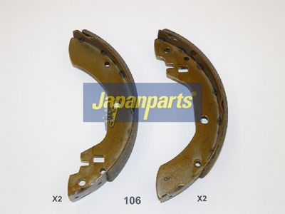 JAPANPARTS Stabdžių trinkelių komplektas